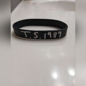 Black Taylor Swift 1989 Bracelet